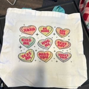 Canvas carrying tote